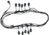 Avide 925967 Kabel za žarnice E27 - 10 vtičnic 10m IP44